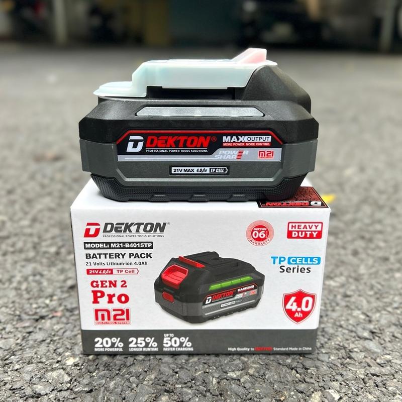 Pin máy khoan chống cháy chân phổ thông Dekton M21 B4015TP