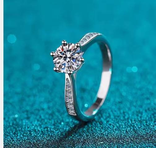 SA- S006 NHẪN CẦU HÔN ĐÍNH ĐÁ CAO CẤP