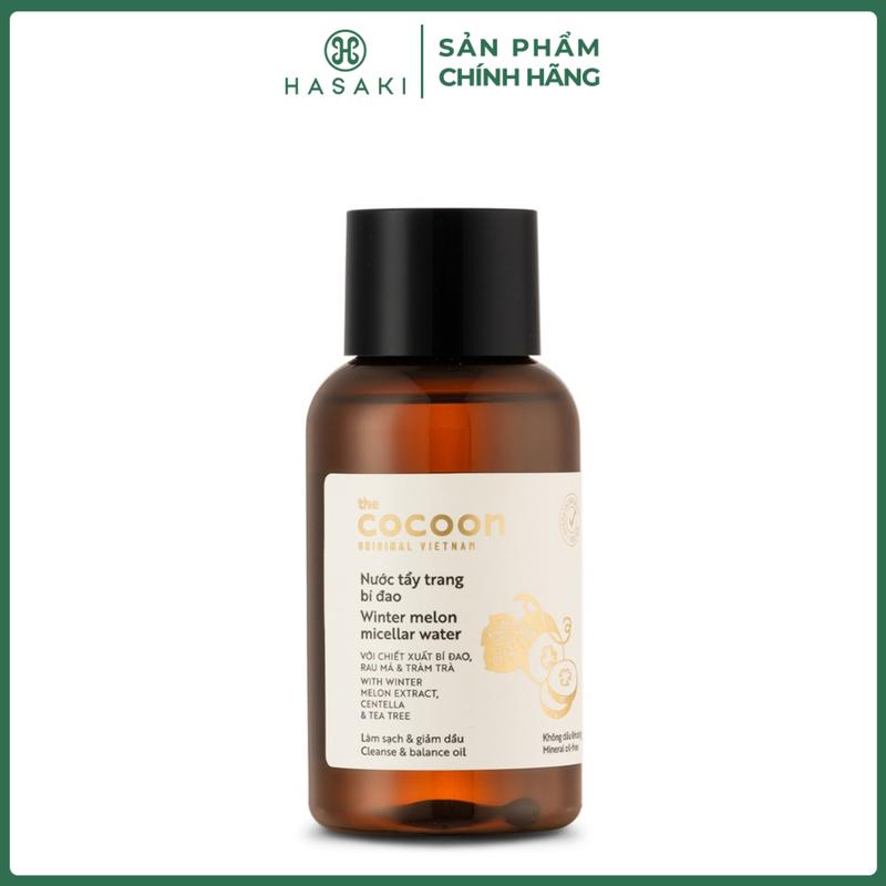 Nước Tẩy Trang Cocoon Bí Đao Làm Sạch & Giảm Dầu 140ml | HASAKI BEAUTY