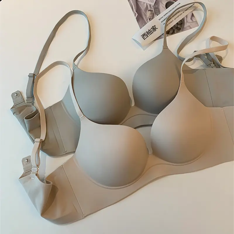 Women's Underwear Backless Traceless Push up Wireless Bra
