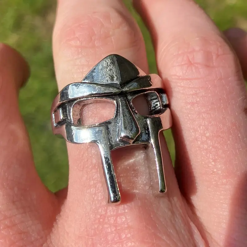 MF DOOM RING - Stainless Steel Mens Ring 2