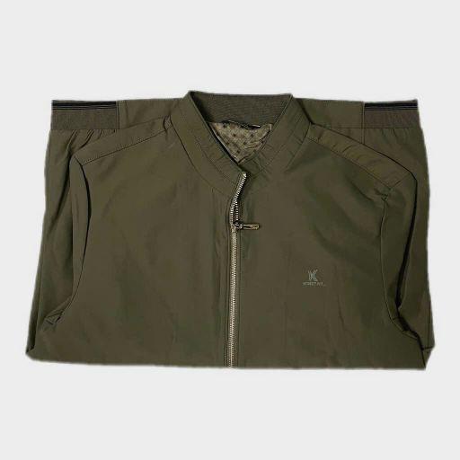 Product Introduction of Áo khoác gió nam trung niên có khả năng chống nước lót lụa cao cấp 2 lớp có túi - Menswear Jacket Nhung 10