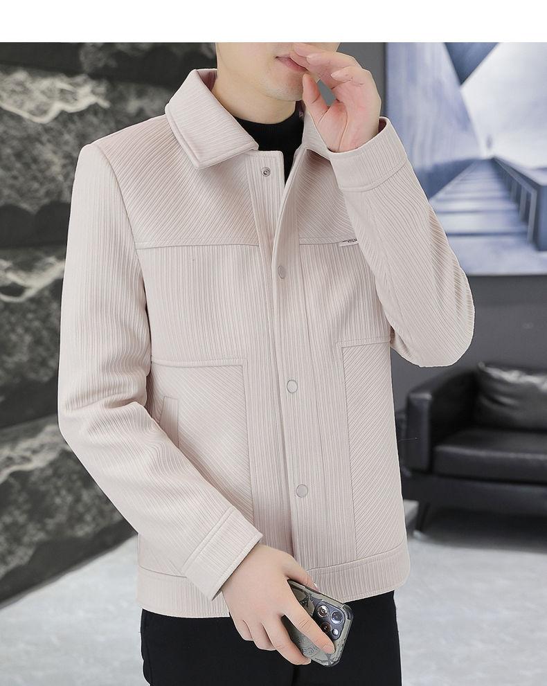 Product Introduction of 2024 Autumn New Korean Men's Jacket Trendy Wild Slim Fit Handsome Casual Jacket 19