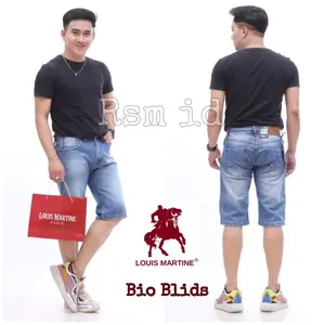 Celana Jeans Pendek Louis Martine Original