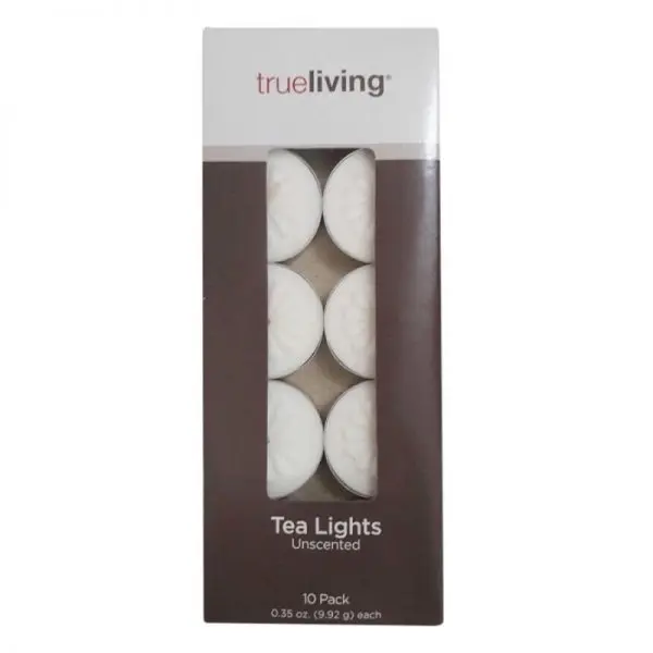 Nến Tealight Hoa 10 Viên – Trắng