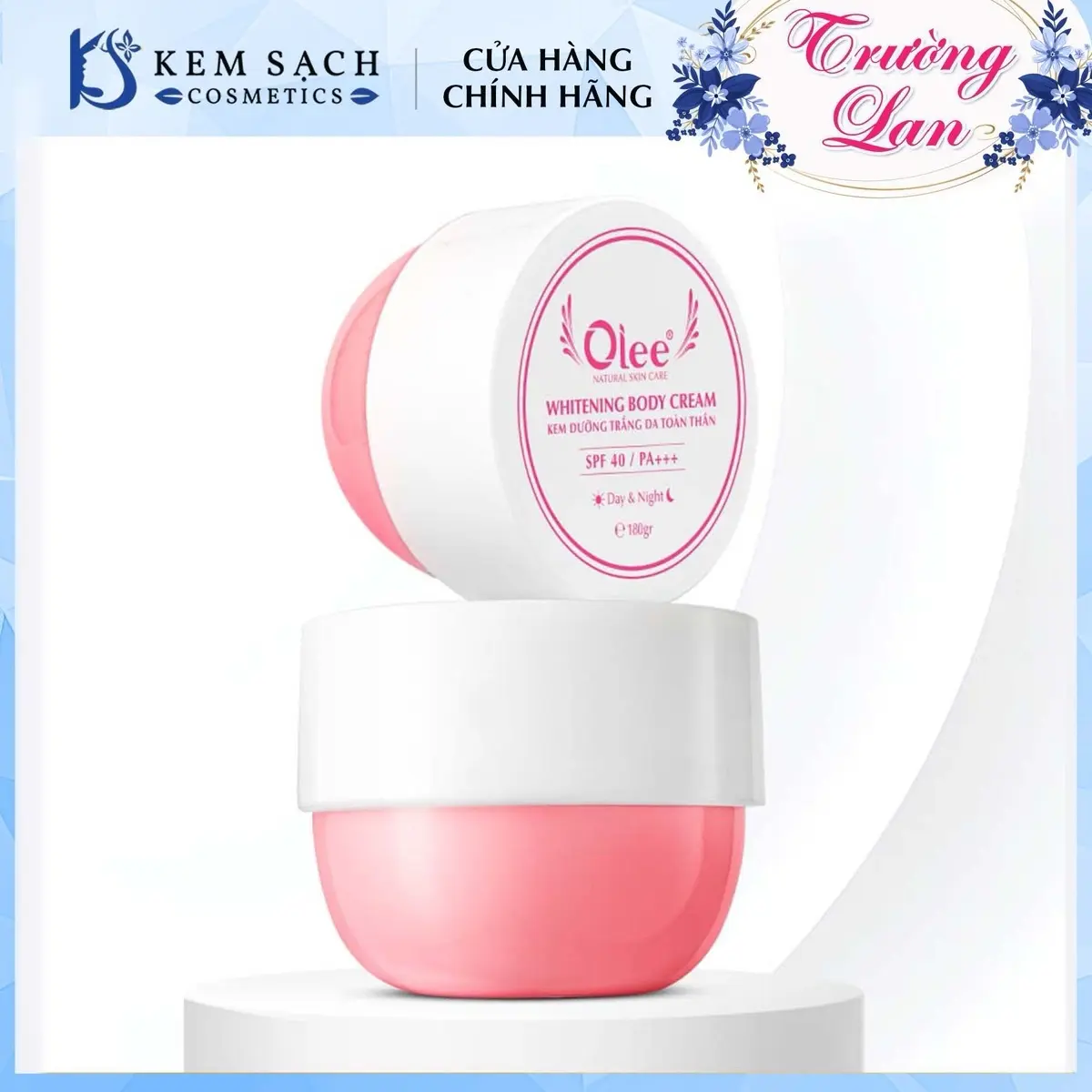 KEM DƯỠNG TRẮNG BODY + KEM Ủ BODY
