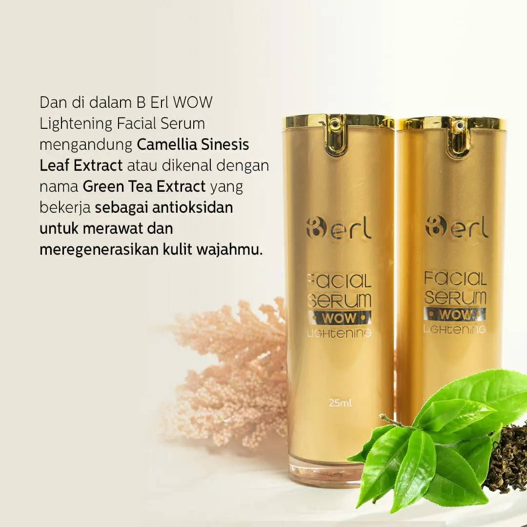 B Erl wow Lightening facial serum