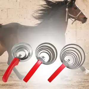 Vinnatsu Garukan Sapi Sisir Pembersih Bulu Untuk Sapi Kuda Domba Kambing Kerbau Horse Hair Comb/Pembersih Bulu Sapi Kuda Domba Kambing