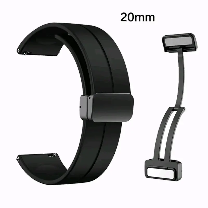 tali Strap magnetic jam Samsung galaxy Watch 4 5 6 40mm 42mm 43mm 46mm 47mm  jam tangan 1