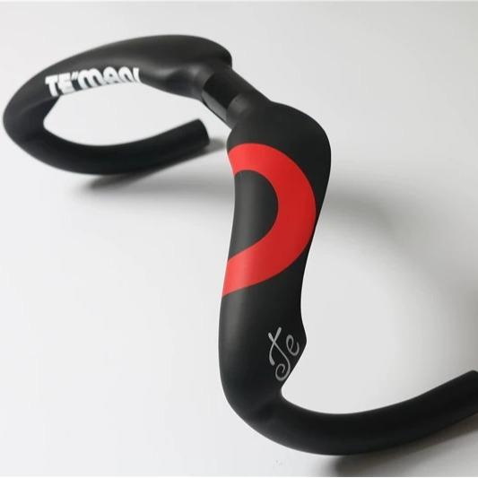 Ghi đông cong Carbon TEMANI cho xe đạp Fixed Track Fixed Gear