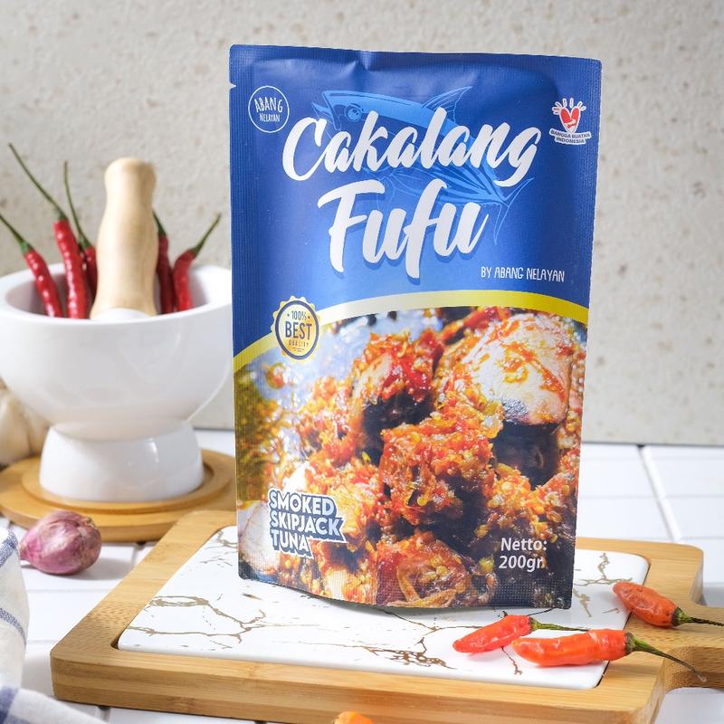 Product Introduction of Jarred & Packaged Foods Canned Cakalang Asap Rica  Cakalang Fufu Rica food ikan makanan  masakan  sambal  fish  instan  foods Organic pedas cakalang Spicy halal SPP-IRT 1
