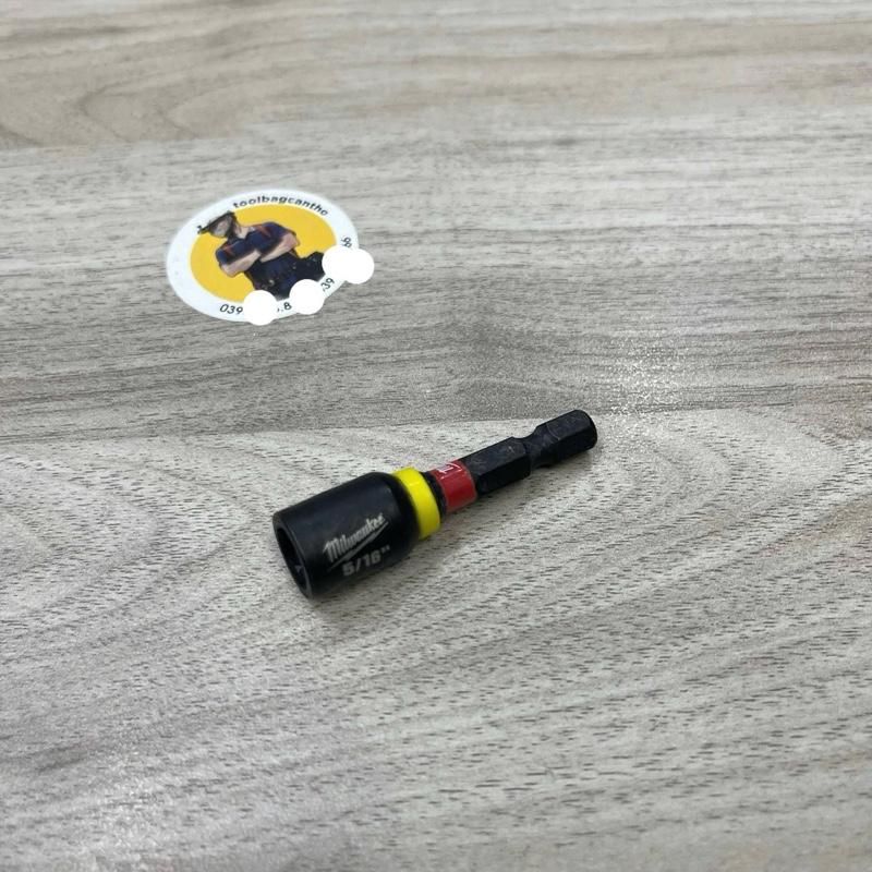 Đầu bắn tôn Milwaukee 8mm chân lục giác chuẩn ngắn ( 1 mũi) 6