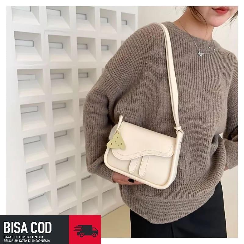 Kadita Bag -Tas Selempang Wanita YF Kadita Polos Setrip Slingbag 5