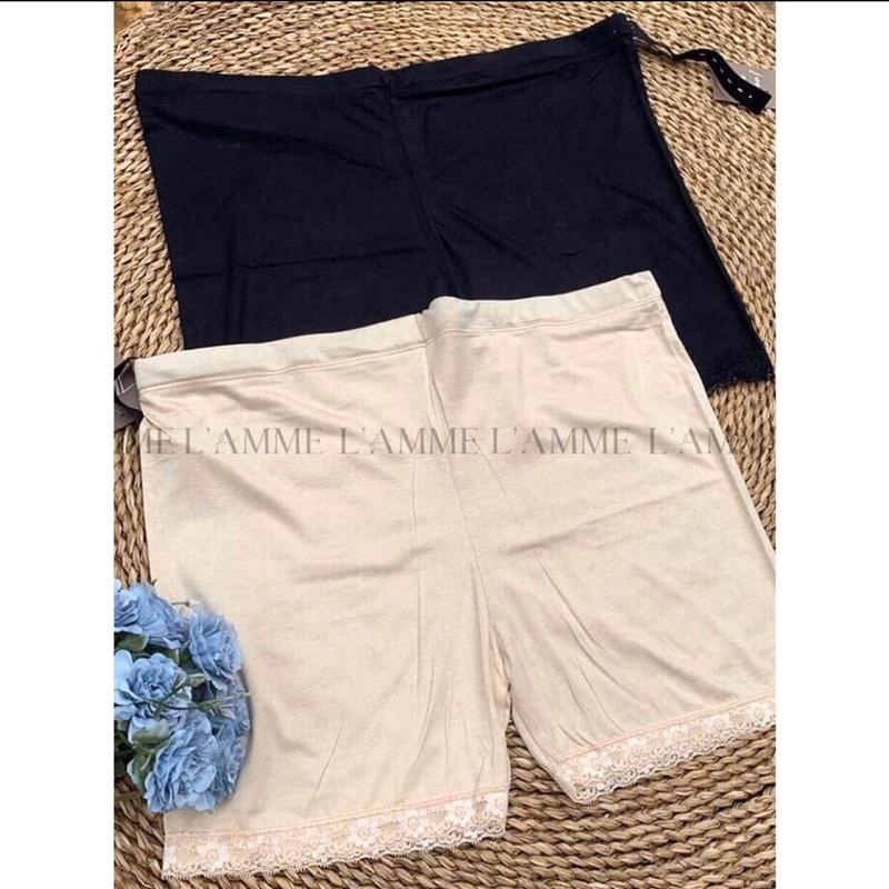  Quần bầu mặc bên trong Váy bầu chất cotton siêu mêm mát có dây kéo điều chỉnh Ruby Shop Đầm Bầu quần  tây 