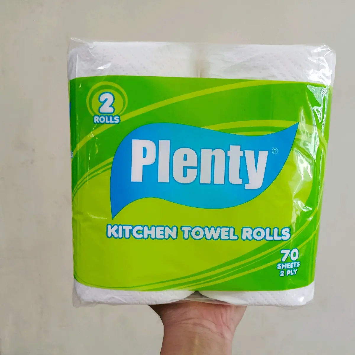Tissue Dapur plenty 2 roll 2 ply murah meriah