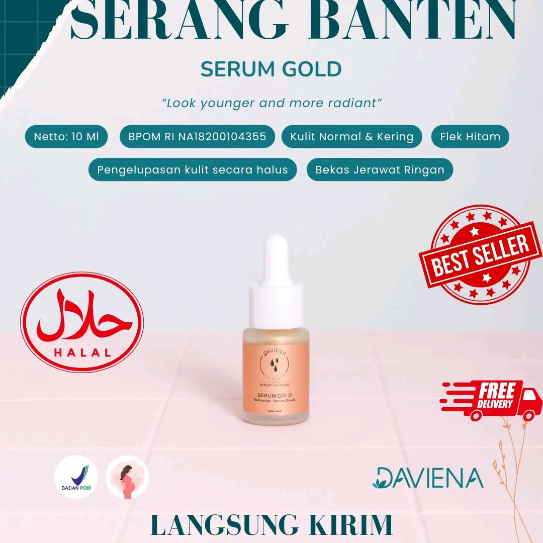 SERUM GOLD SERIES DAVIENA SKINCARE OFFICIAL PUSAT