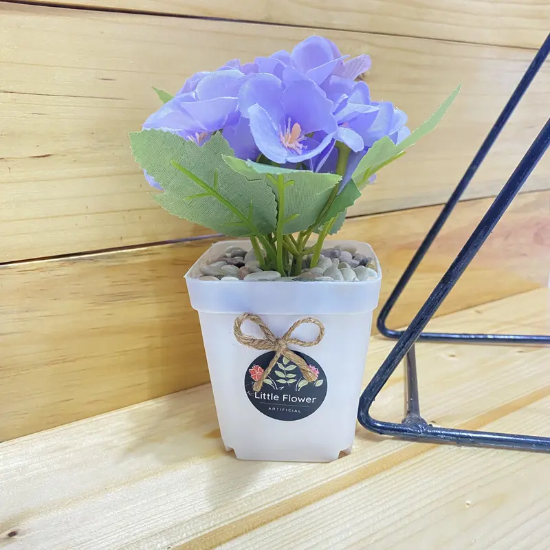 Bunga begonia artificial hiasan dekorasi ruangan 2