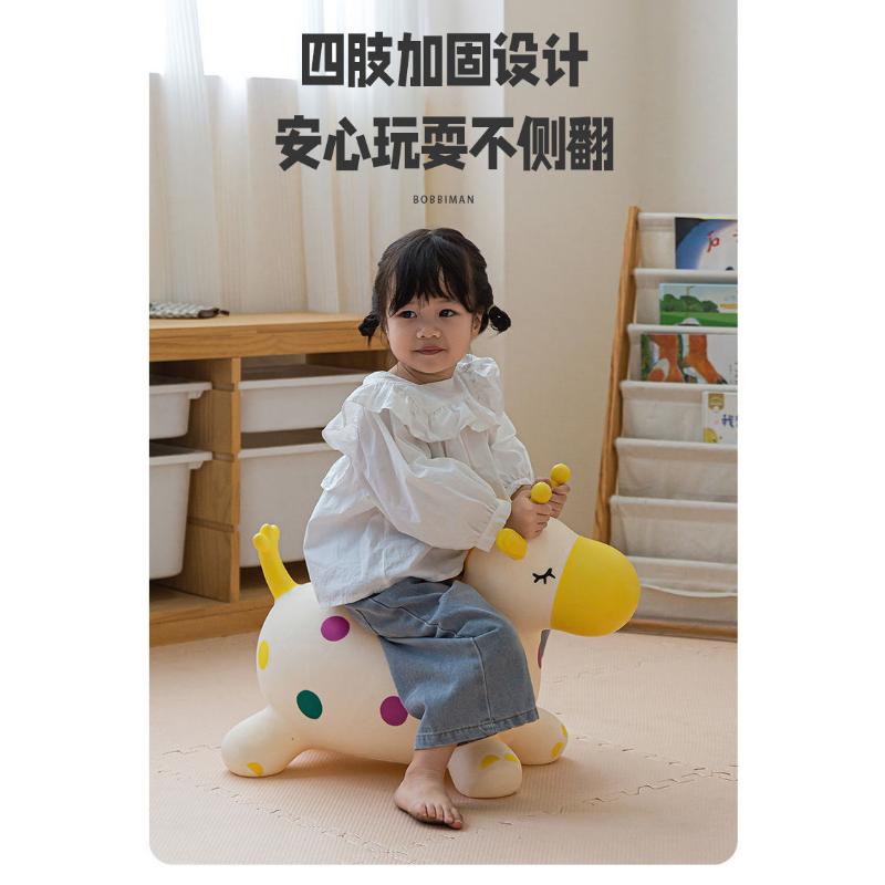 Product Introduction of Unicorn Jumping Vaulting Horse Children's Riding Jumping Horse Inflatable Mount 3 To 6 Years Old Baby Infants Can Sit On A Toy Horse 23
