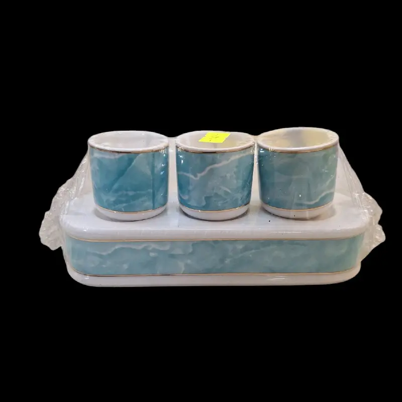 Bộ 3 ly cúng đất đai bàn thiên ông táo ông bà gia tiên cửu huyền trong thờ cúng Decor 7