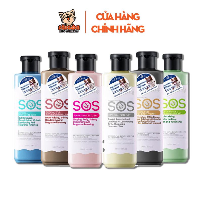 Sữa tắm SOS cho thú cưng 530ml CHÍNH HÃNG