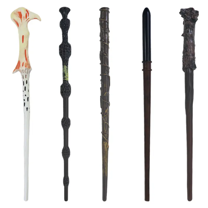 Đũa Phép Ma Thuật, Chủ Đề Harry Potter, Cosplay Phù Thủy Halloween, Làm Bằng Nhựa, Thích Hợp Cho Trẻ Em, Đạo Cụ Biểu Diễn Ảo Thuật, Đồ Chơi