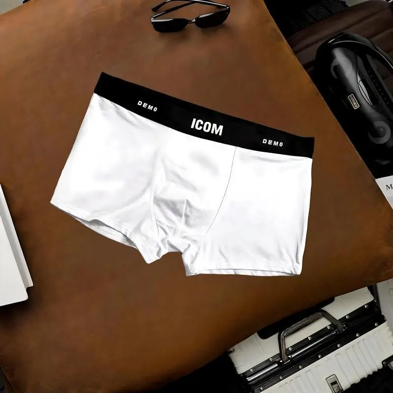 [COMBO 4-5C ]Quần Lót Nam thun lạnh Boxer Nam co giãn MS-04  , Sịp Đùi Nam mềm mịn mát mẻ, Quần Boxer Nam với lớp lót cotton thấm hút mồ hôi, dễ chịu thoáng khí - Menswear 3