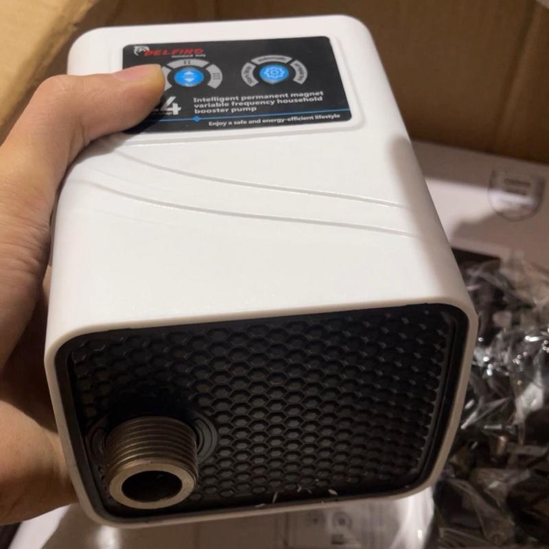 [tăng áp tổng cho 1-3 nvs] Máy bơm tăng áp lực nước mini 24v DFN-24V-DC20  buồng bơm lớn họng ra 27mm máytăngápnước