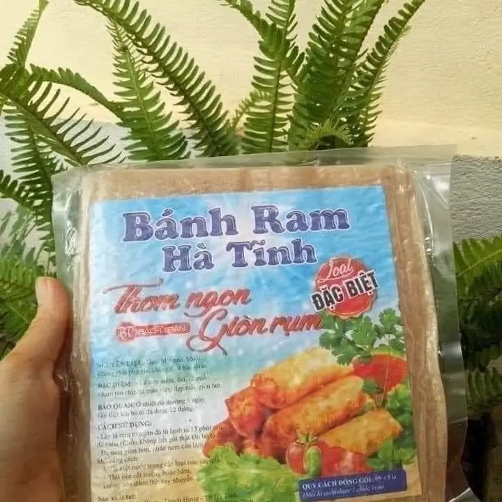 Bánh ram cuốn hà tĩnh hàng chính hãng
