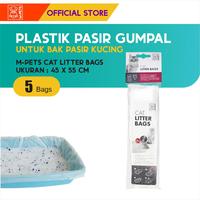 Gambar M-Pets Cat Litter Bags for Cat Tray 45x55 cm / Plastik Bak Pasir dari M-Pets Volk Pets Indonesia Kota Tangerang 1 Tokopedia