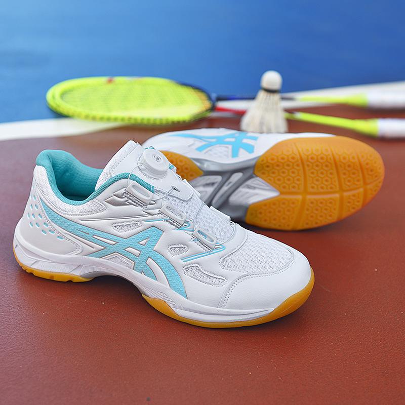Factory in Stock Cross-Border Badminton Shoes Student Competition Training Shoes Men's Mesh Breathable and Wearable Tennis Shoes Wholesale 1