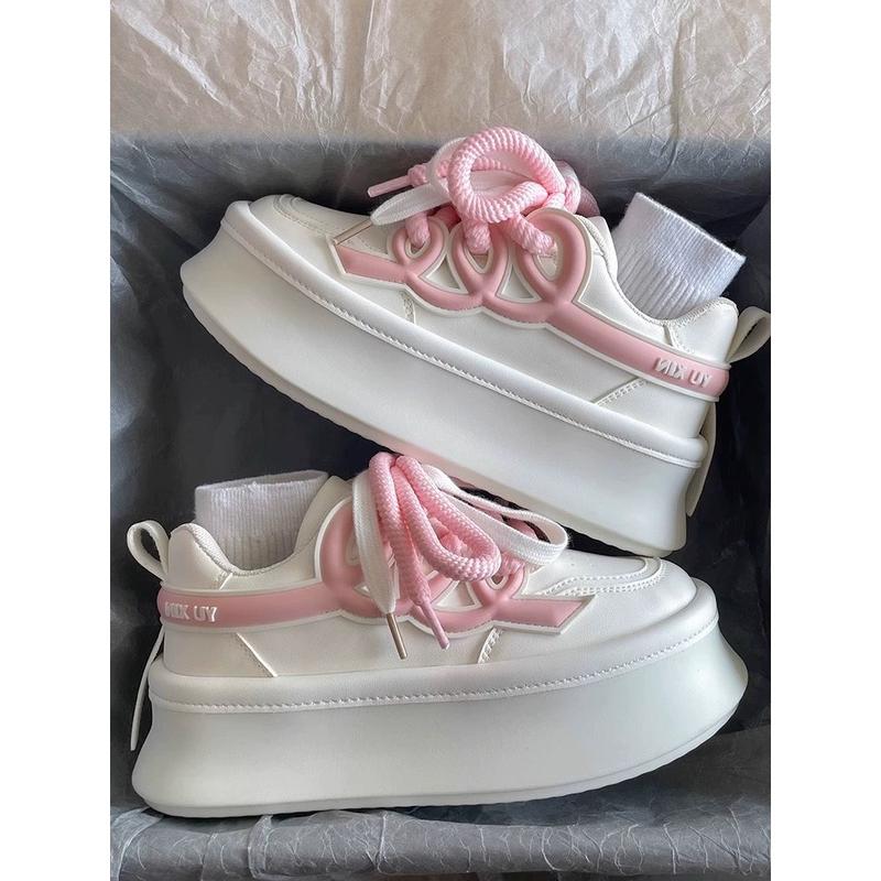[FULLBOX- HÀNG ĐẸP] Giày thể thao nữ  YUXIN hàng đế độn 7cm kiểu dáng thời trang giày   Sneaker Shoes Cao Su