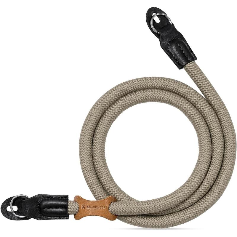 Dây đeo cổ cho máy ảnh K&F CONCEPT, dây đeo vai máy ảnh làm từ dây nylon dài 100 cm. Có vòng O-ring kèm theo cho máy ảnh DSLR
