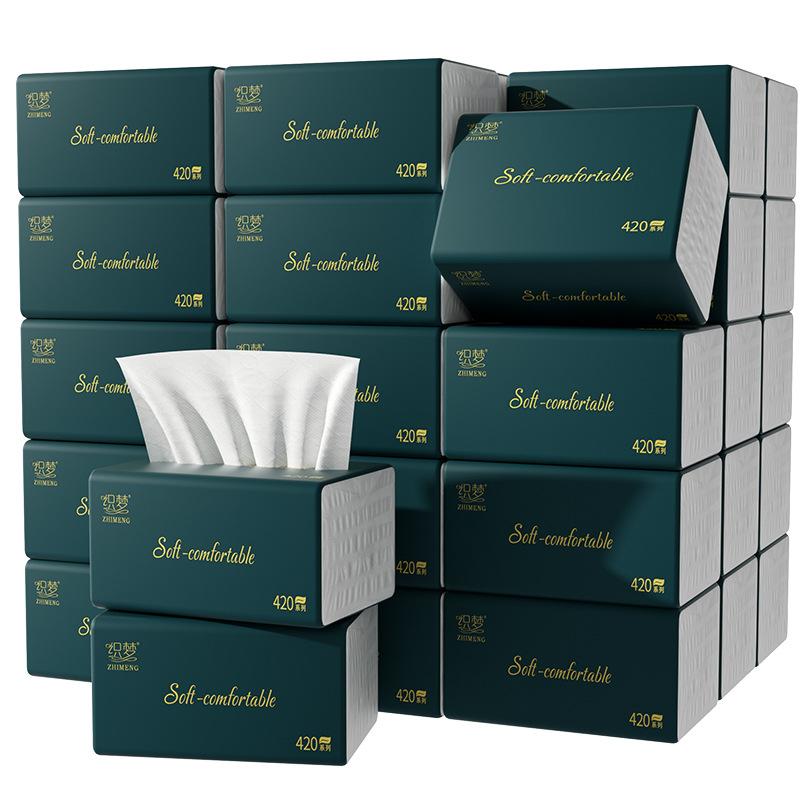 30 Packs Paper Extraction Whole Box Original Wood Pulp Paper - TikTok ...