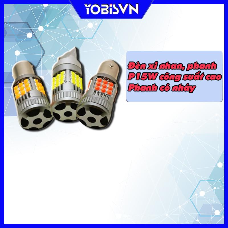 (12 - 24V) - 1 Bóng Led Xi Nhan, Phanh Chui 1156 Và 1157 Không Nháy, Có Nháy Chip Cree