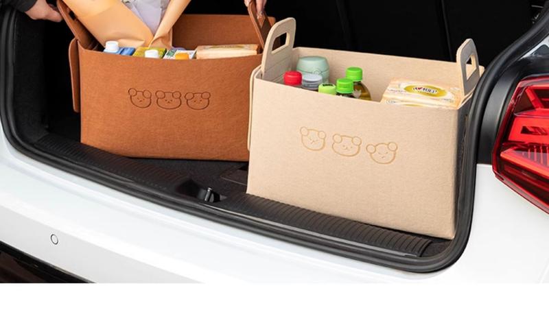 Product Introduction of Automobile Storage Box Women's Trunk Car Practical Finishing Folding Multifunctional Storage Fantastic Vehicle-Mounted Storage Box 11