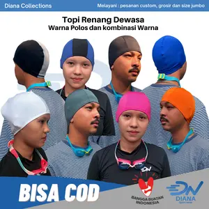 Topi renang dewasa bahan elastis | swim cap | topi renang dewasa Uniseks Air