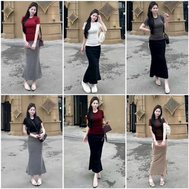 Áo Thun Trơn Basic  Cổ Tròn Ôm body Chất Bozip Loại 1 đủ màu