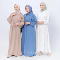 Gambar Sofia Dress Crinkle - Momiasi - Dress Bumil Busui Friendly - SOFIA-HITAM, JUMBO (XL) dari Momiasi Indonesia Kab. Bandung 1 Tokopedia