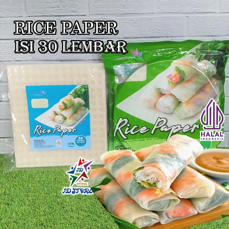 Halal - Java Super Food Kulit Lumpia Rice paper 30 Lembar 0