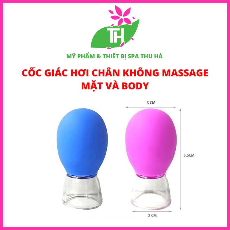 Dụng Cụ Giác Hơi Mặt Massage Body Kích Thước 3x2x5.5cm Đủ Màu Thiết Kế Nhỏ Gọn Tiện Lợi Cho Chăm Sóc Da