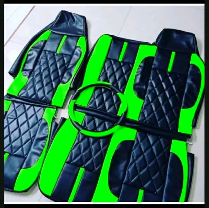 sarung jok cover jok mobil truk ragasa full busa (tidak termasuk sarung setir) Car desain simpel dan elegan mudah di pasang