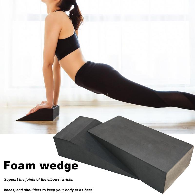 Squat Wedge Block 2pcs Soft EVA Exercise Wedge Block for Squat ...