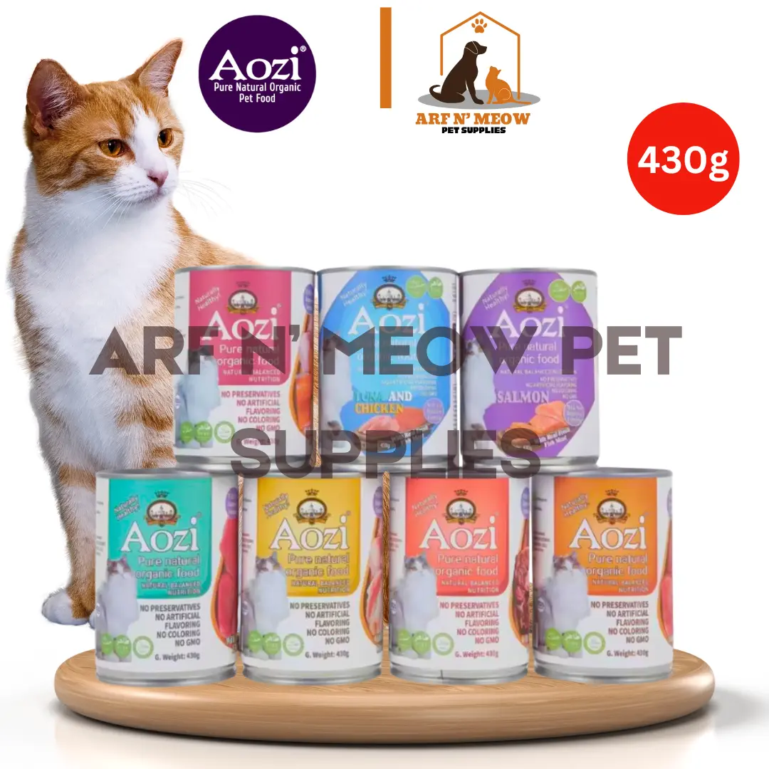 Adult Kitten All Stages Aozi Cat Can 430g Cat Wet Food Cat Pet Essentials