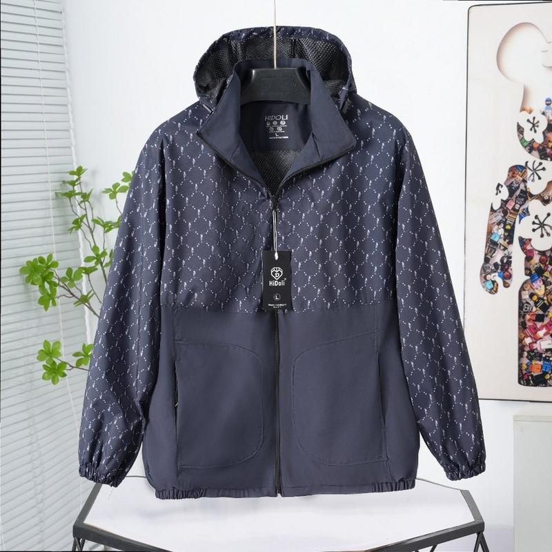 [Hàng loại 1] Áo Gió Dập Vân 2 Lớp Chống Nước Dập Vân Chìm Unim Store Vải Tráng Bạc Cao Cấp Có Túi Trong G05 - DQT.store aogio  4mua aokhoac nam 0