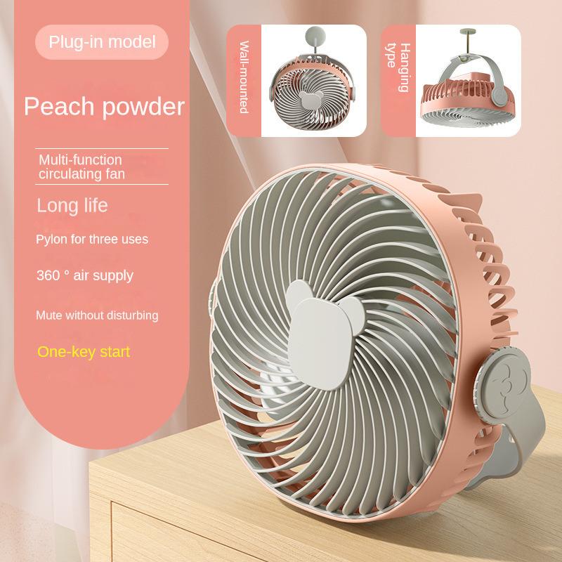 Air Circulator Fan with 360-Degree Tilt Head and 3 Speed Settings ...