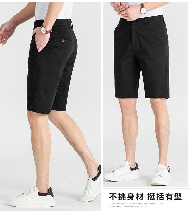 Product Introduction of Men's Shorts, Loose Fit, Plus Size, Casual Pants, Breathable Cotton Material, Suitable for Workwear, Hiking and Sports, Fashionable, Stylish, Men's Clothing, Summer 2024 Collection 25