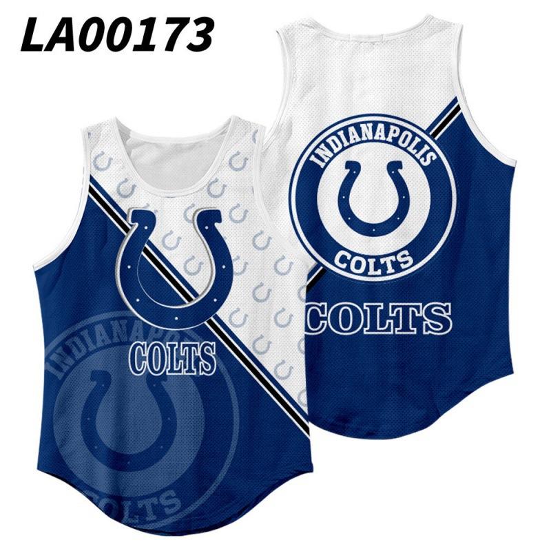 Product Introduction of [Mesh Cloth] New 3D Printed NFL Team Uniform Men's Waistcoat Rugby Vest 27