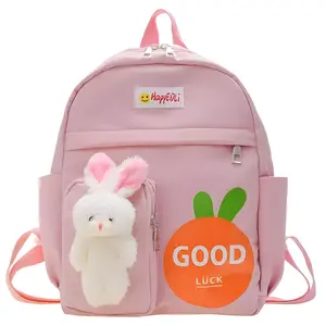 Tas Ransel Anak Sekolah Motif Boneka Kelinci Lucu Tas Backpack School Kids Kawaii. Ransel Anak Perempuan Fashion