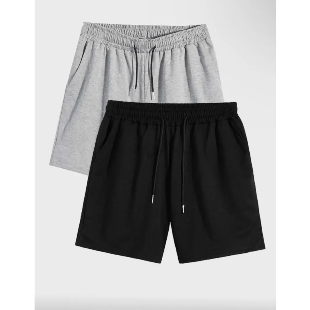 Queensha Celana Pendek Pria / Celana Pendek / Celana Daily  Santai Mini Slim-fitting A-Line