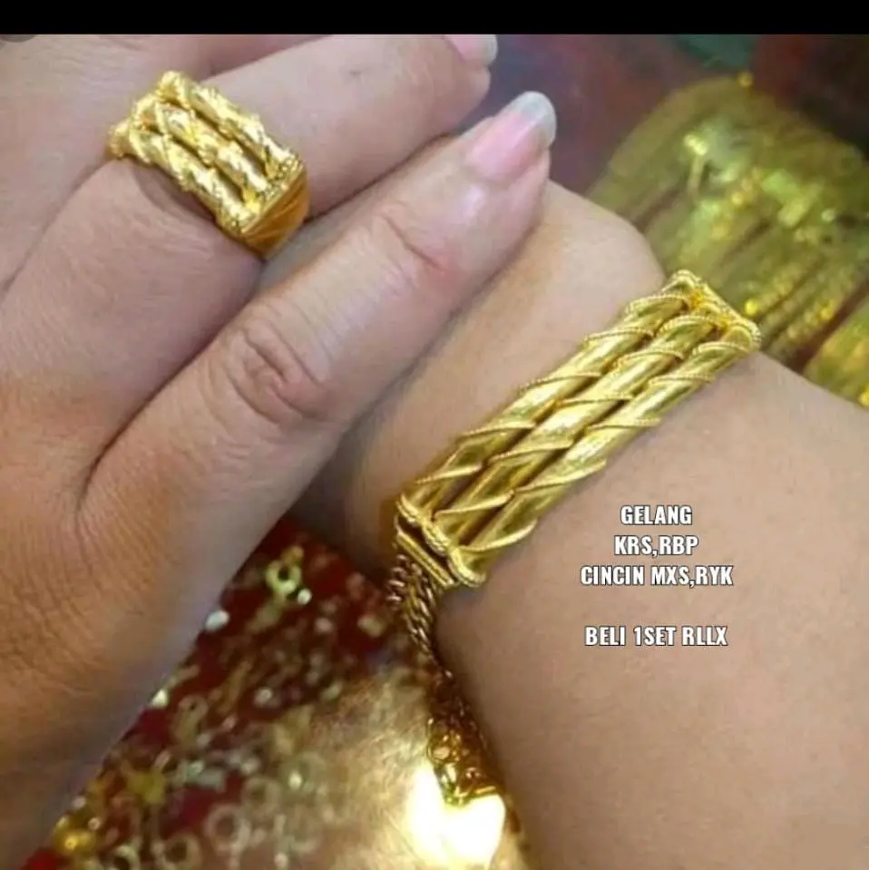 Kalung, gelang bambu cantik membahana